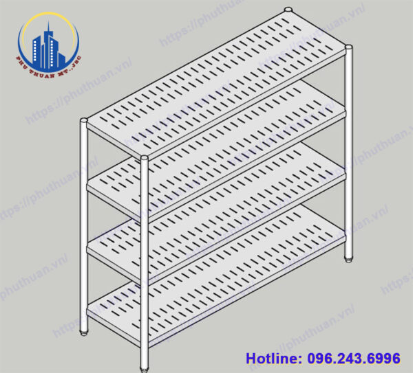 Giá 4 Tầng Đột lỗ PT