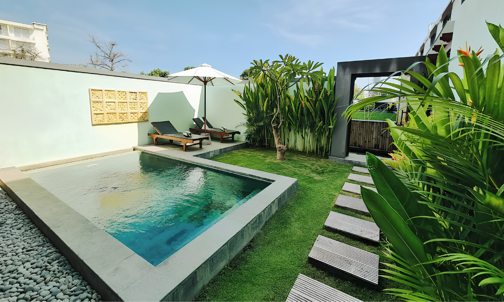 Lưu ý quan trọng khi làm bể bơi mini tại nhà đẹp và an toàn