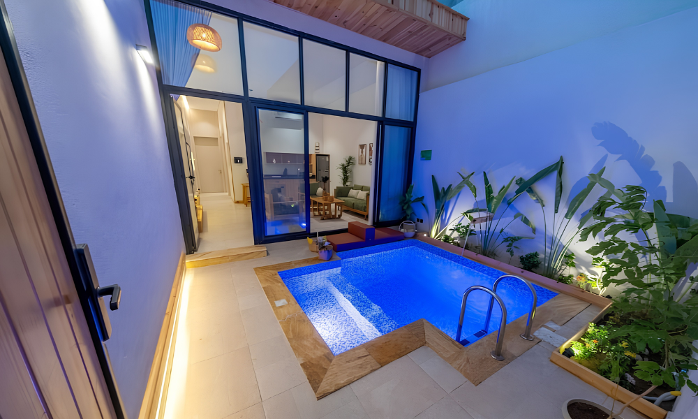 Vận hành bể bơi mini tại nhà an toàn, tiết kiệm chi phí bảo dưỡng